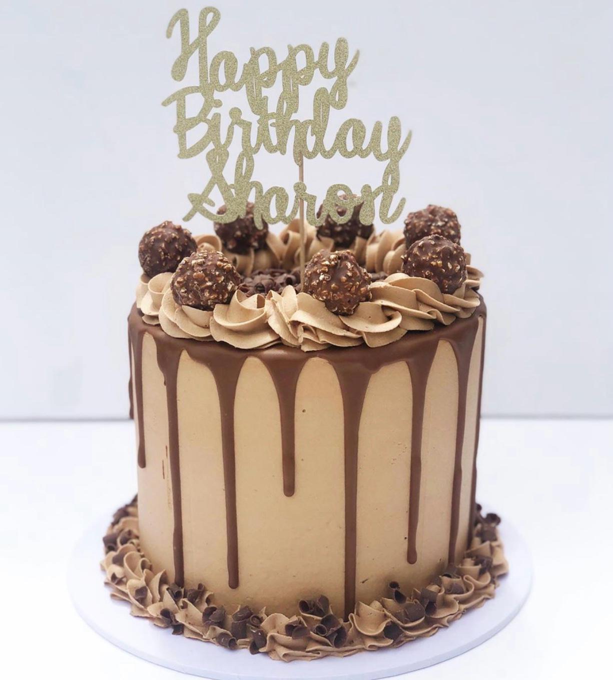 Hazelnut Milk Chocolate Cake